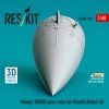 RESKIT RSU48-0289 Mirage 2000D nose cone for Kinetic/Italeri kit (3D Printed) (1/48)